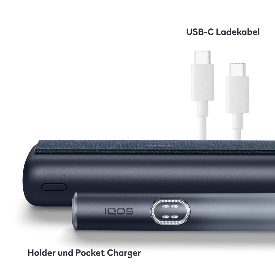 دستگاه سیگار ایکاس ایلوما پرایم آی سرمه ای / Iqos Iluma Prime i - Image 3